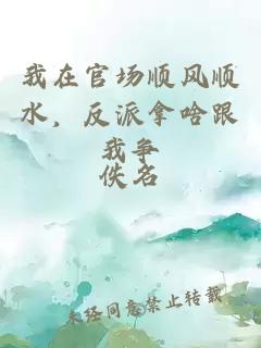 我在官场顺风顺水，反派拿啥跟我争